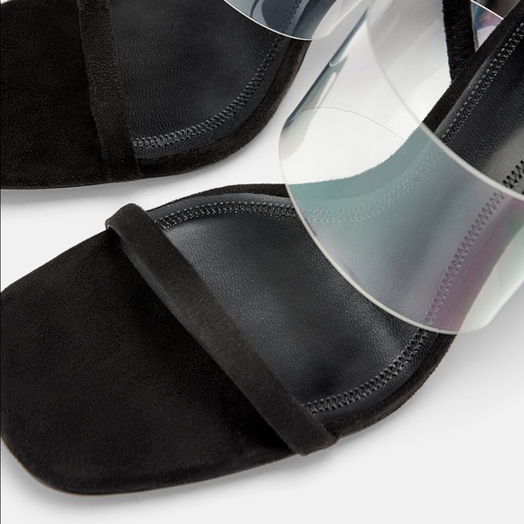 NWT Zara vinyl sandals 👡 - Picture 4 of 5